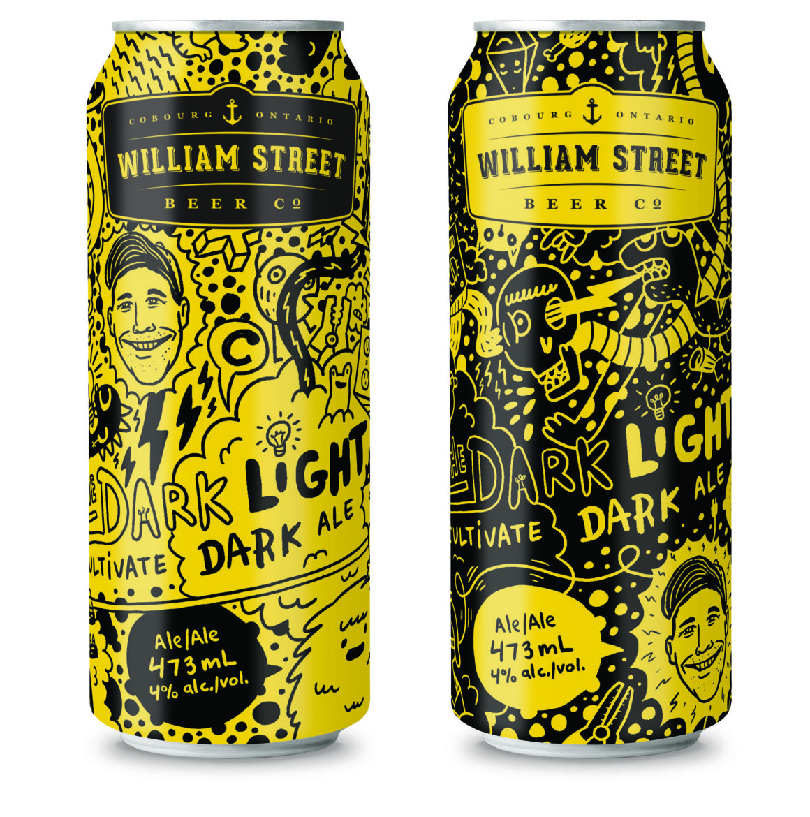 Luke Despatie & The Design Firm | Cultivate Light/Dark ale